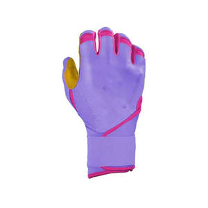 Gants de frappe en cuir numérique de chèvre professionnels unisexes à manchette longue pour le baseball - Product Image 2