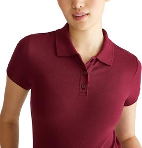 Camiseta polo clásica para mujer, camiseta polo transpirable para mujer, camiseta polo de alto rendimiento para mujer, camiseta polo de golf para mujer, camiseta polo de tenis para mujer - Product Image 5