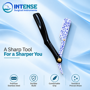 Wholesale Barber Hair Cutting <b>Razor</b> Professional Folding <b>Straight</b> <b>Razor</b> Hair Styling Shaper Thinning <b>Razor</b> for Salon - Product Image 2
