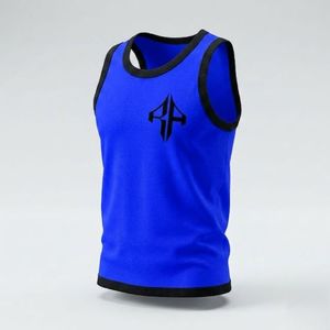 Camiseta sin Mangas para Hombre de Primera Calidad, Diseño Personalizado, Material Estampado Técnico, 100% Algodón, Estilo Casual, por RIVIAN ATLANTIC - Product Image 4