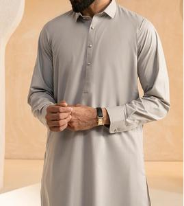 Meilleures ventes : Ensembles de vêtements traditionnels pakistanais pour hommes (Shalwar Kameez, Kurta), Salwar Kameez uni, Prix de gros, Faible MOQ - Product Image 6