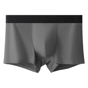 Calzoncillos Boxer de Cintura Media para Hombre, Cómodos y Transpirables, Ropa Interior Deportiva de Alta Elasticidad con Logotipo Personalizable, Tejido de Punto - Product Image 2