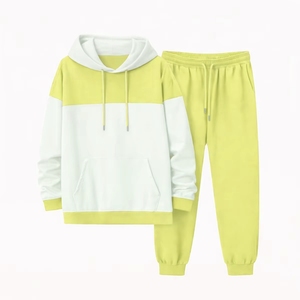 Factory Promotion Mens Warm 3D Embroidery Windproof Jacket Long Sleeve Side Pocket Sweatshirt Set Cotton <b>Polyester</b> <b>Hoodie</b> Thick - Product Image 1