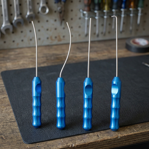 Juego de 4 Piezas Reutilizables para Lifting Facial, Elevador de Frente, Levantador de Cejas, Instrumentos Quirúrgicos Estéticos de Acero Inoxidable Alemán - Product Image 3