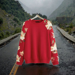 High Street Style <b>Mens</b> <b>Sweatshirt</b> Drop Shoulder Blank Pullover High Density Fabric Warm Winter Fleece <b>Sweatshirt</b> For <b>Men</b> - Product Image 3