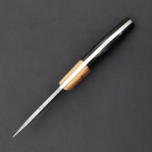 Couteau de chasse et d'abattage professionnel artisanal TARJ ENTERPRISES en acier inoxydable de qualité industrielle à lame fixe Damas pour l'extérieur - Product Image 3