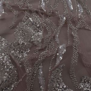 Tela de Bordado con Cuentas de Primera Calidad, Textil Africano de Moda, Malla Decorativa para Prendas, Material de Exportación al por Mayor - Product Image 6