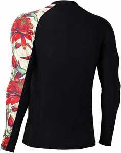 Camisetas Deportivas de Compresión de Manga Corta, Transpirables, para Gimnasio, con Serigrafía Personalizada, Spandex/Poliéster, BJJ MMA Rash, Precio al por Mayor - Product Image 2