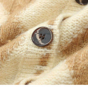 Cárdigan de Mujer, Tejido Suave, Casual, con Botones al Frente, para Uso Diario, Atuendo de Invierno - Product Image 4