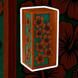 Custom Engraved Wooden Resin Urn <b>Box</b>: Pet/Human Memorial <b>Keepsake</b> urn Memorial <b>Keepsake</b> by AYAANS - Product Image 5