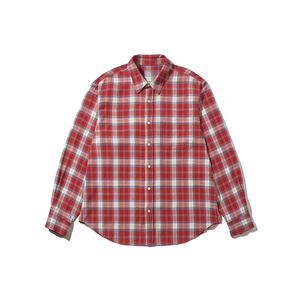 Chemise en flanelle décontractée pour homme, col mandarin uni, 100% coton, manches longues, écologique, séchage rapide, respirante - Product Image 4