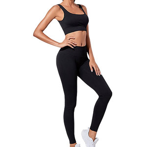 Best Quality Fitness Wear Women Yoga Set Custom Made Design Heavy Duty Women Yoga Set Made In Pakistan - Product Image 2