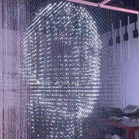 Luces de Proyección LED 3D en Forma de Cubo DMX512, Direccionables, 4096 Píxeles, Interactivas, para Espectáculos de Iluminación, Fiestas, Discotecas