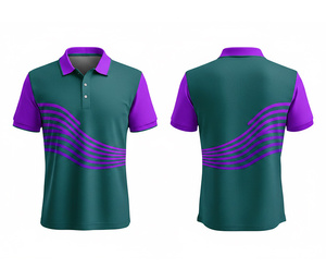 Custom Printed Polo Shirt – Modern Athletic Team Apparel Manufacturer Supplier Durable Stitching for Men Women Youth Quick-Dry - Product Image 3