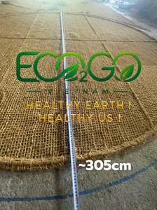 Parasol en fibre de coco écologique avec un rayon de 3 m, design moderne pour les hôtels, restaurants et piscines - Product Image 2