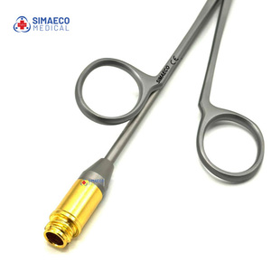 Trepsat Fibre <b>Optic</b> Facial Flap Dissector Scissors 20cm Facelift Plastic Surgery <b>Instrument</b> Stainless Steel Reusable CE ISO - Product Image 4