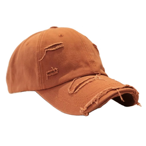 Gorras de Béisbol Desgastadas con Logotipo Personalizado, Gorras Deportivas para Hombre y Mujer, Altamente Transpirables, Gorras Desgastadas de 6 Paneles OEM a Precio Económico - Product Image 6