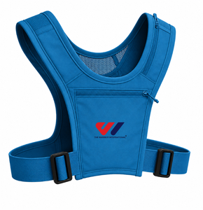 The Warrior International Gray Nylon Jogging Bag Lightweight Water Resistant <b>Running</b> Hydration <b>Vest</b> Universal One Size - Product Image 3