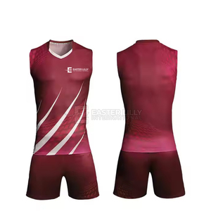 Uniforme de Voleibol de Último Diseño y Mejores Materiales, Ropa Deportiva para Exteriores, Uniforme de Voleibol Ligero - Product Image 2