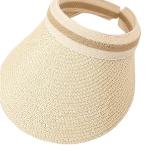 Wholesale Fashionable <b>Paper</b> <b>Straw</b> Boater Hat for Women for Summer Beach Vacation Ski Travel Fishing Casual Outings Cycling-from - Product Image 1