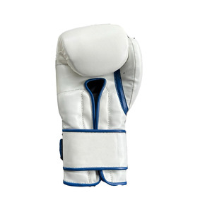 Gants de boxe en cuir synthétique PU 12oz 16oz respirants avec fermeture auto-agrippante réglable rembourrés pour l'entraînement et l'exercice, logo personnalisé OEM - Product Image 5