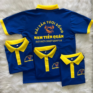 เสื้อยืดผู้ใหญ่พิมพ์ลายดิจิตอลโลโก้ตามสั่ง ผ้าโพลีเอสเตอร์ผสมคอตตอน แห้งเร็ว ยืดหยุ่นได้ ไซส์ใหญ่ ยูนิเซ็กซ์ แบรนด์ TUYET DUNG รับผลิตแบบ ODM - Product Image 3