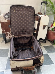 New Real Cowhide Leather Luggage Bags Multi Uses Handmade Trolley Bag Unisex <b>Big</b> Size Multi Uses <b>Suitcase</b> Hair on Hide - Product Image 5