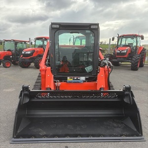 Achetez un chargeur compact sur chenilles Kubota SVL97-2, chargeur compact diesel robuste pour la construction, l'exploitation minière et l'agriculture, avec godet. - Product Image 1