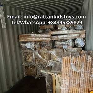 โครงยิมเด็กแบบมอนเตสซอรี่ทำจากหวายแท้ พร้อมดีไซน์คานคู่ สำหรับเด็กทารกฝึกคว่ำนอนและพัฒนาทักษะการเคลื่อนไหวร่างกาย - Product Image 6