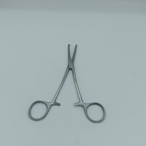 CE ISO Certified Straight Kocher Tissue Forceps 1x2 Teeth Stainless Steel Surgical Hemostats Forceps Set for Orthopedic Surgery - Product Image 2