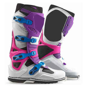 Botas de Motocicleta de Cuero Genuino, Impermeables, para Verano e Invierno, con Botones, para Carreras, Aventura, Turismo, Deportes Dobles, Ligeras, Unisex - Product Image 1