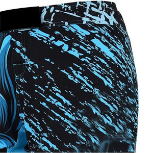 Shorts de course athlétiques écologiques pour hommes en tissu Oxford, pour la gym et l'entraînement, en polyester/coton, cargo, taille mi-haute élastique, légers, couleur unie - Product Image 6