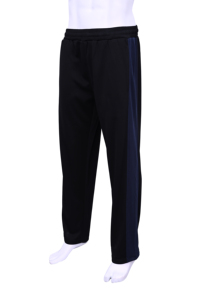 Pantalon de sport pour homme en maille 100 % polyester, taille élastique, séchage rapide, respirant et léger, idéal pour l'entraînement et la course à pied - Product Image 4