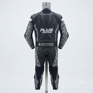 Traje de Carreras Personalizado para Hombre en Cuero Vacuno/Canguro, Mono de Una Pieza con Armadura de Nivel 2 CE, Hecho a Medida, Protección OEM - Product Image 2