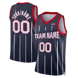 Customized High Quality Reversible Basketball Jersey Set Quick-Drying Mesh Breathable Anti-UV <b>Heat</b>-Transfer Printed Customized - Product Image 1