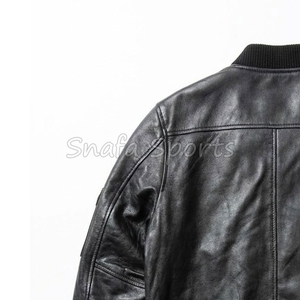 Best Selling 100% Leather Jacket for Men Custom Made Windproof <b>Waterproof</b> <b>Warm</b> Leather Jacket at Reasonable Price - Product Image 6