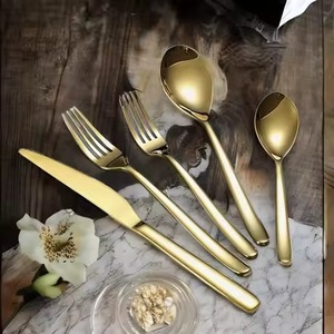 Juego de Cubiertos de Acero Inoxidable Contemporáneo, Colección de Vajilla Premium para Hogares e Industria Hotelera - Product Image 3