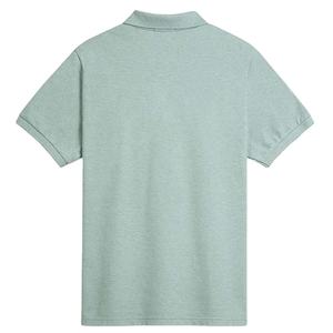 Polo en coton pour homme, léger, d'été, respirant, décontracté, de qualité supérieure avec motif brodé et motif solide - Product Image 3