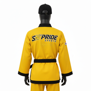 Uniforme de Taekwondo para Artes Marciales, Hecho a Medida, Nuevo Diseño, Logotipo Personalizado, Alta Calidad, Unisex, Último Diseño - Product Image 3