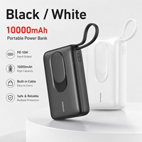 Batterie externe d'usine 10000 mAh, chargeur USB portable 10000 mAh, personnalisation OEM en gros pour cadeaux d'affaires, certifié CE FCC RoHS KC, export