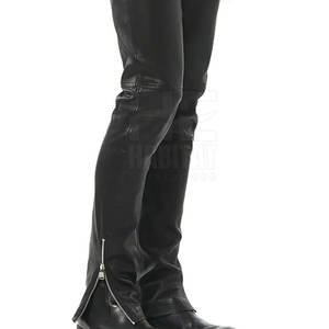 Pantalones de Cuero para Hombre de Último Diseño y Alta Calidad, Elegantes, Cómodos, Duraderos, Estilo de Cuero Genuino Suave - Product Image 6