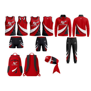 Nuevo Conjunto de Uniforme Deportivo Personalizado para Atletismo, Ropa Deportiva para Entrenamiento de Carrera y Eventos de Equipo - Product Image 1