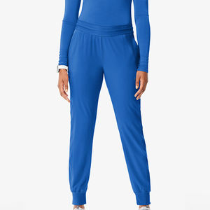 Pantalones de Enfermería para Mujer al Por Mayor a Precio de Fábrica, Transpirables, de Tela Oxford, con Logotipo Personalizado, Elásticos y Cómodos para Uso Hospitalario - Product Image 2