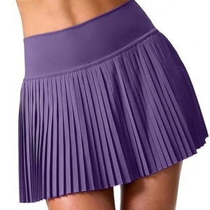 New Arrival Custom Women's Casual Fashionable <b>Wrap</b> Design Short <b>Skirt</b> High Waist 100% Polyester Eco-Friendly All Seasons Knitted - Product Image 5