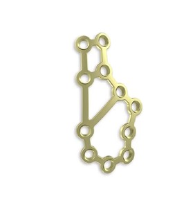 Placa de Bloqueo Calcaneal Anatómica de Alta Calidad y Gran Demanda de 2mm para Cirugía Ortopédica, Uso Veterinario y Humano, CE ISO - Product Image 3