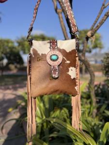 Sac à main unique de créateur, sculpté à la main, en cuir de vache véritable, avec franges, style bohème, sacs très vendus pour femmes - Product Image 2