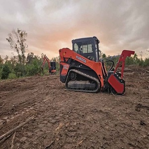 Industrial Kubota Skid Steer Forestry <b>Mulcher</b> For Heavy Vegetation Cutting And For Sale With Strong Performance - Product Image 2