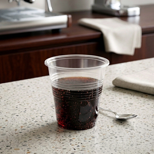 Gobelets à café jetables du Vietnam de 12, 16 et 22 oz, en plastique transparent PP PET avec couvercle, pour boissons froides, café, thé glacé, boba, lait - Product Image 5