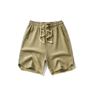 Pantalones Cortos Bermuda Deportivos para Hombre, de Color Sólido, con Cordón, Cintura Media, Corte Holgado, Transpirables, Tejidos, Resistentes al Agua y de Secado Rápido - Product Image 1