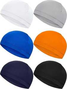 หมวกซับในแบบเย็นสบาย ผลิตจากผ้าไหมน้ำแข็ง ยืดหยุ่นได้ ป้องกันเหงื่อและรังสียูวี เหมาะสำหรับเล่นกีฬาและตกปลา ขายส่ง - Product Image 2